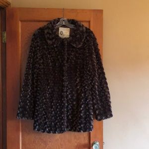 Vintage Faux Fur Coat